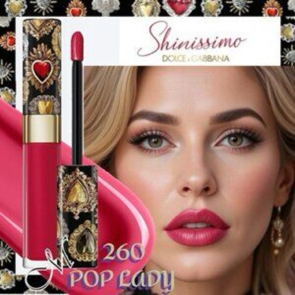 Dolce & Gabbana “PoP Lady” Lip Gloss new in box